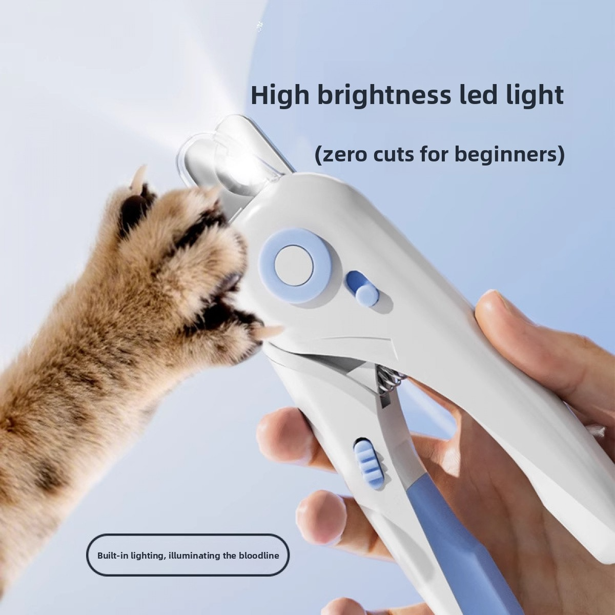 LED Pet Nail Clipper | Safe, Precise & Easy Trimming for Cats & Dogs