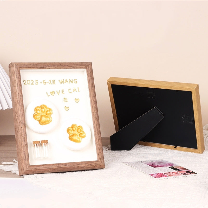 DIY Pet Paw Print Kit | Safe Ink Stamp for Pet Memory & Keepsake