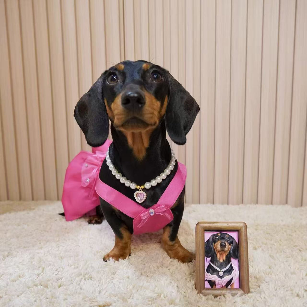 Custom Pet Leather Engraving | Personalized Pet Memorial Gift, Handcrafted Keepsake