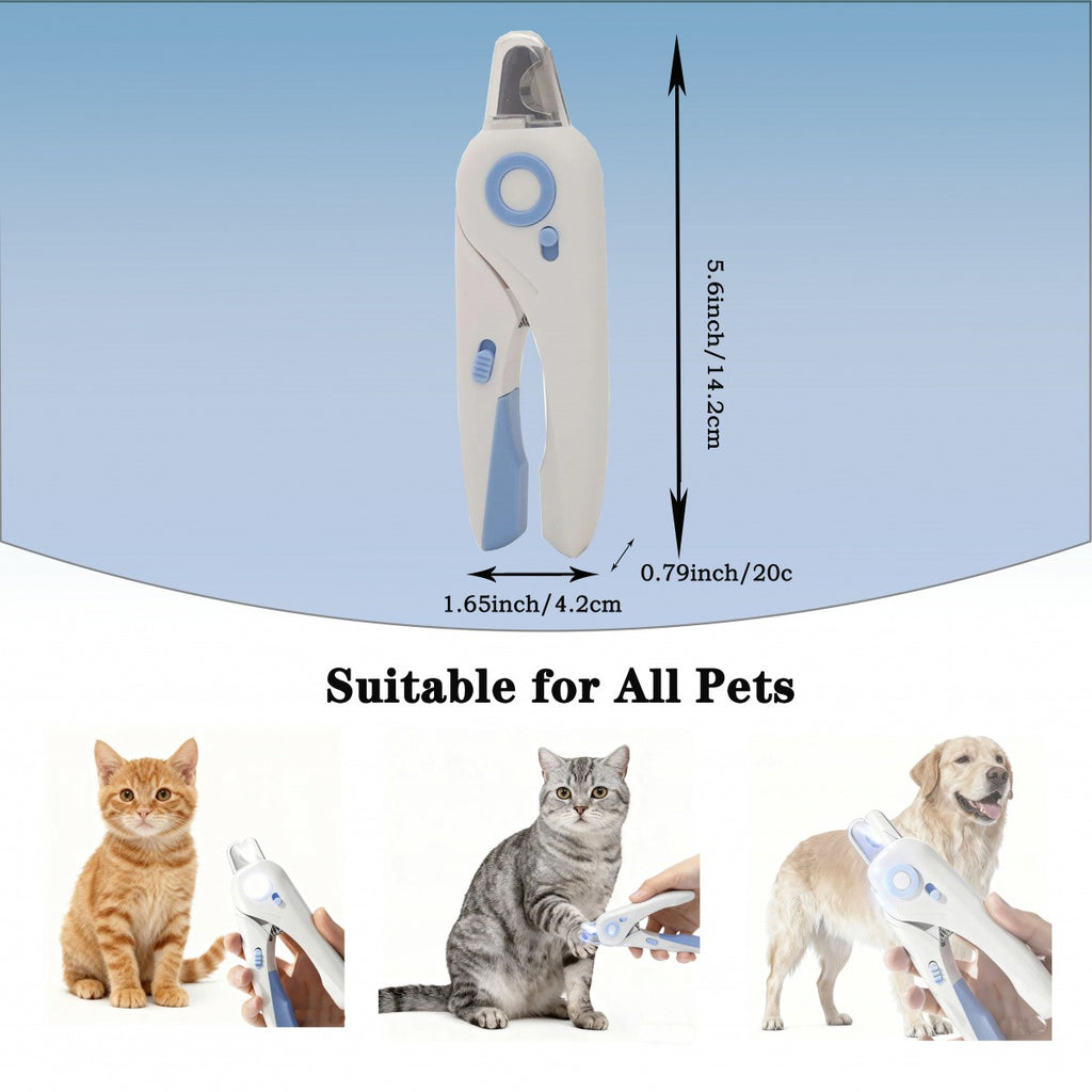 LED Pet Nail Clipper | Safe, Precise & Easy Trimming for Cats & Dogs