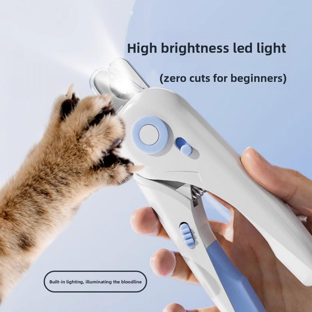 LED Pet Nail Clipper | Safe, Precise & Easy Trimming for Cats & Dogs