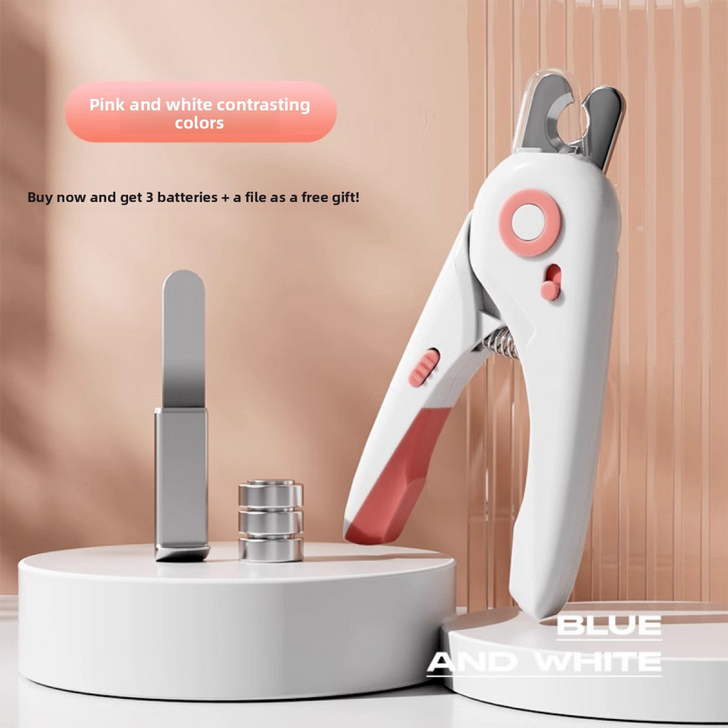 LED Pet Nail Clipper | Safe, Precise & Easy Trimming for Cats & Dogs