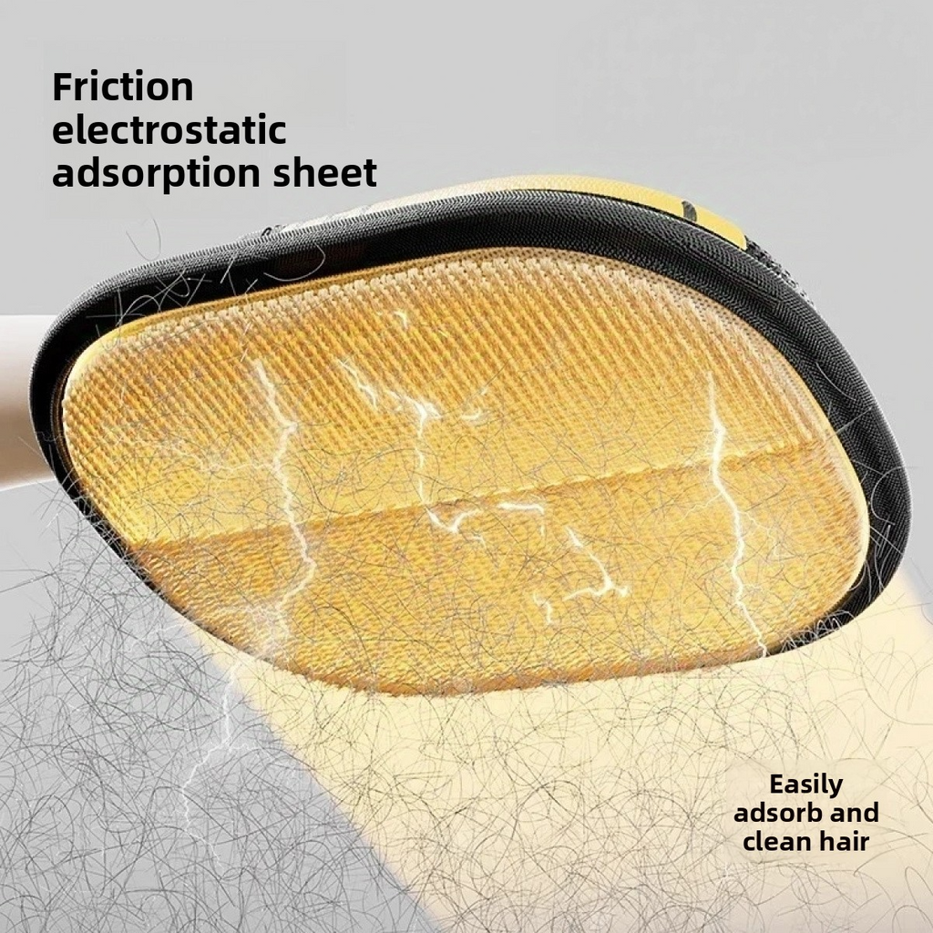 Static Pet Hair Removal Glove | Gentle Cat & Dog Grooming Tool