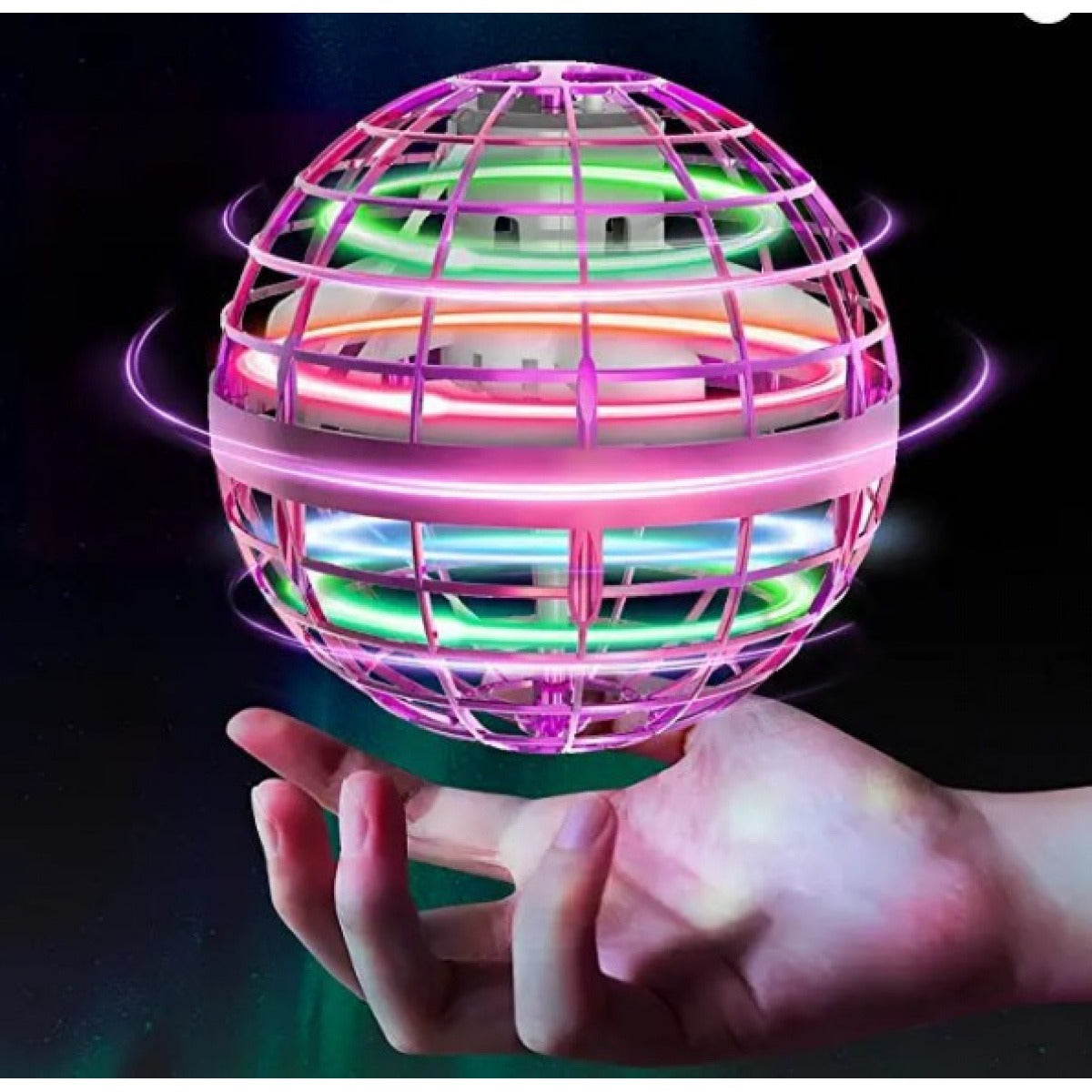 Flying Spinner Ball for Pets | Interactive LED Boomerang Toy – Pawrapal