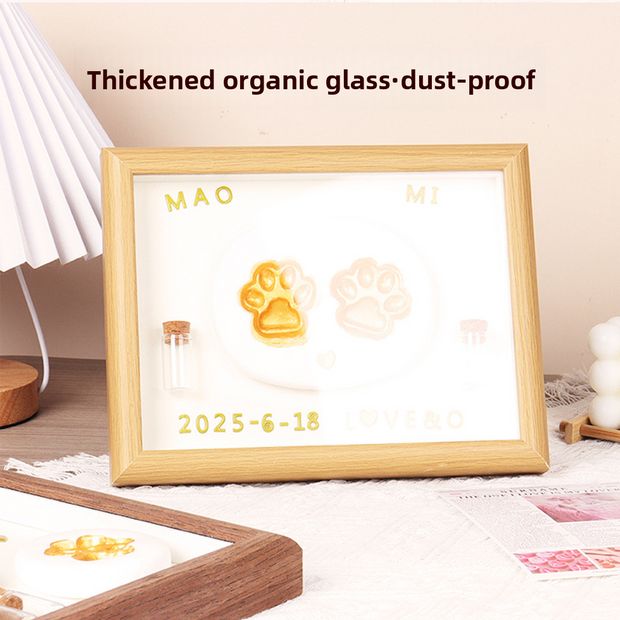 DIY Pet Paw Print Kit | Safe Ink Stamp for Pet Memory & Keepsake