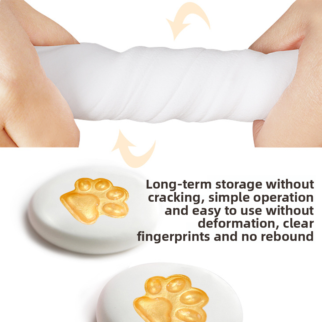 DIY Pet Paw Print Kit | Safe Ink Stamp for Pet Memory & Keepsake