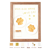 DIY Pet Paw Print Kit | Safe Ink Stamp for Pet Memory & Keepsake