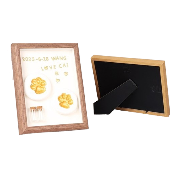 DIY Pet Paw Print Kit | Safe Ink Stamp for Pet Memory & Keepsake