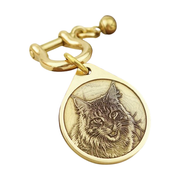 Personalized Pet ID Tag | Custom Engraved Dog & Cat Name Tag – Durable & Stylish