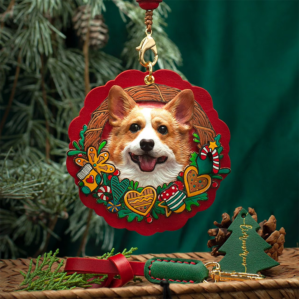 Custom Pet Leather Engraving | Personalized Pet Memorial Gift, Handcrafted Keepsake