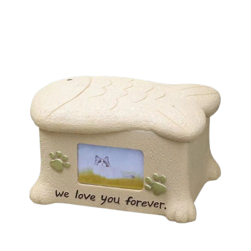 Pet Ash Keepsake Box | Mini Pet Urn for Cat & Dog Memorial