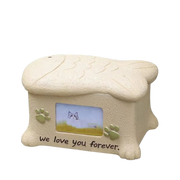 Pet Ash Keepsake Box | Mini Pet Urn for Cat & Dog Memorial