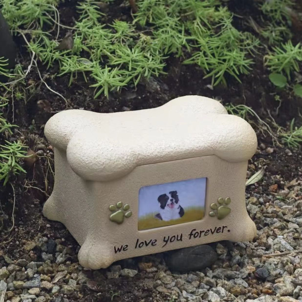 Pet Ash Keepsake Box | Mini Pet Urn for Cat & Dog Memorial