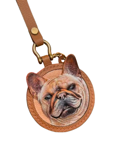 Custom Pet Leather Engraving | Personalized Pet Memorial Gift