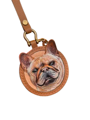 Custom Pet Leather Engraving | Personalized Pet Memorial Gift, Handcrafted Keepsake