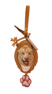 Custom Pet Leather Engraving | Personalized Pet Memorial Gift, Handcrafted Keepsake