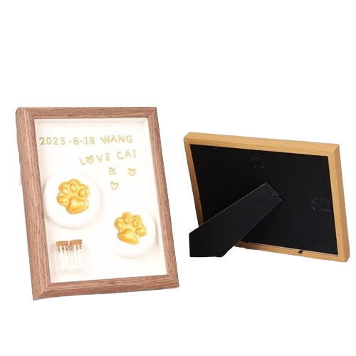 DIY Pet Paw Print Kit | Safe Ink Stamp for Pet Memory & Keepsake