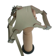 Luxury Leather Pet Harness | Handmade Dog & Cat Collar by Pawrapal | Adjustable Designer Harness