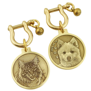 Personalized Pet ID Tag | Custom Engraved Dog & Cat Name Tag – Durable & Stylish